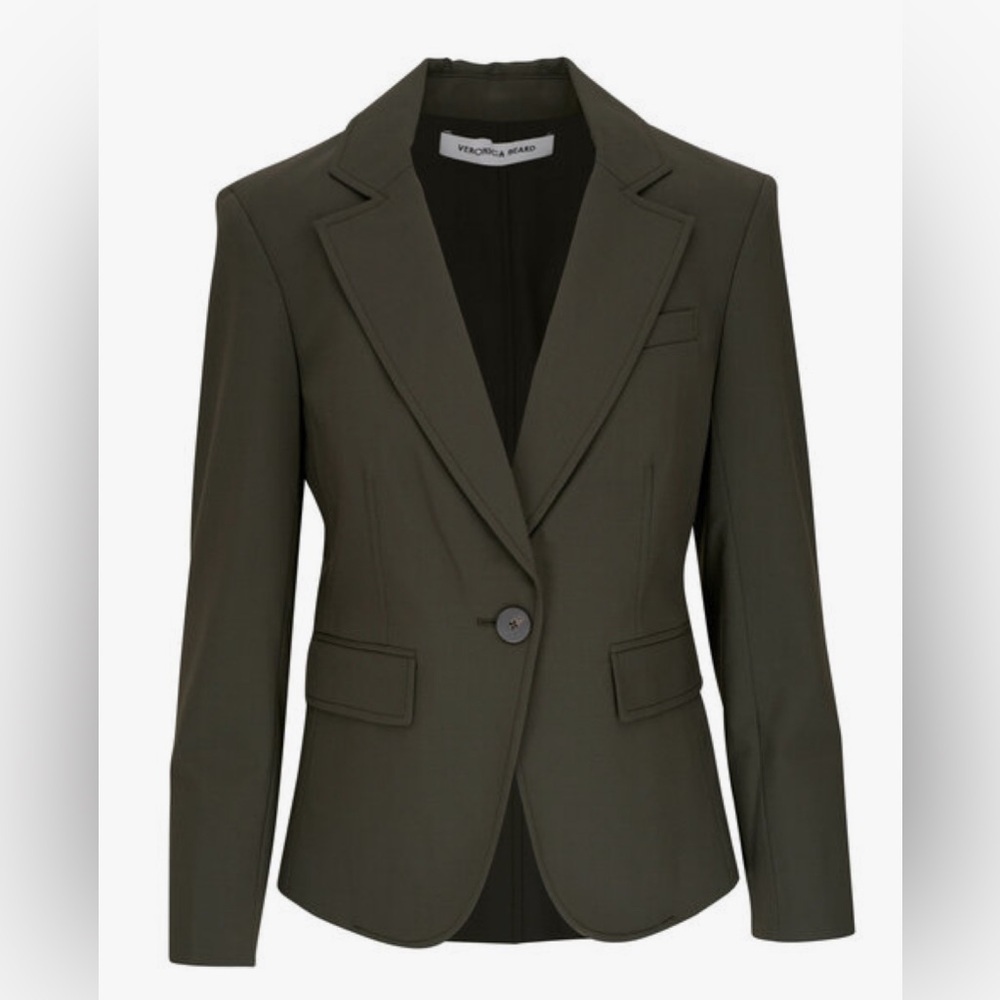 Veronica Beard tyra wool blend Dickey blazer jacket